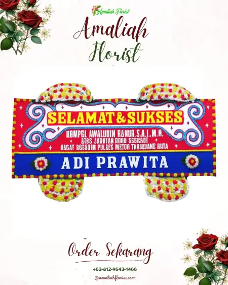Papan Bunga Ucapan Selamat Wargaasih